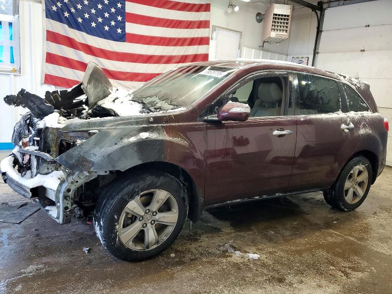 ACURA MDX TECHNO 2011 with VIN 2HNYD2H42BH517058 - Photo from auction