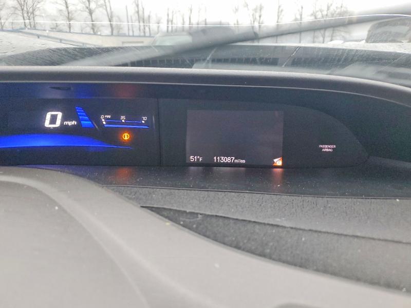 Photo 9 from auction – 2012 HONDA CIVIC EXL with VIN 2HGFG3B04CH522085