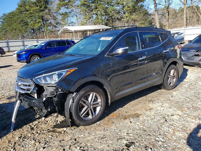 HYUNDAI SANTA FE S 2017 with VIN 5NMZU3LB6HH014460 - Photo from auction