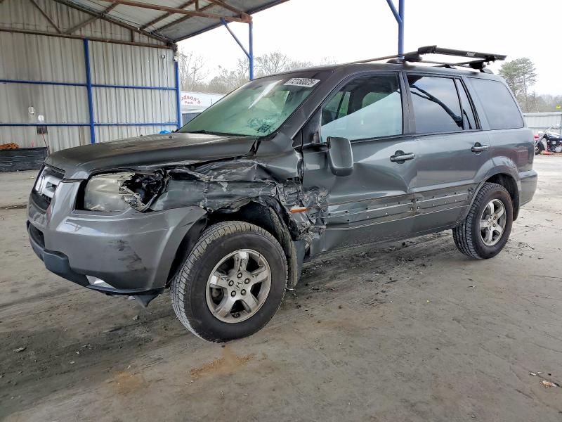 HONDA PILOT EXL 2007 with VIN 5FNYF28537B044602 - Photo from auction
