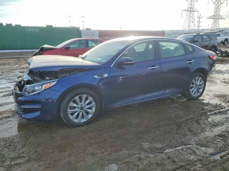 KIA OPTIMA 2017 with VIN 5XXGT4L37HG123226 - Photo from auction