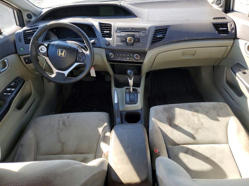 Photo 8 from auction – 2012 HONDA CIVIC with VIN 19XFB2F85CE343816