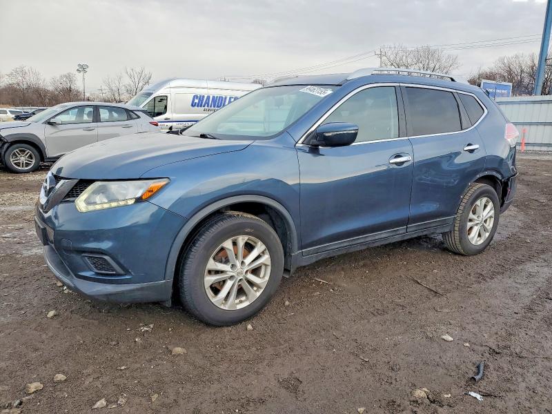 NISSAN ROGUE S 2014 with VIN 5N1AT2MV3EC776671 - Photo from auction