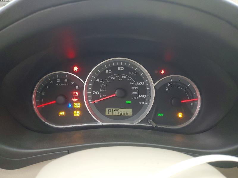 Photo 9 from auction – 2008 SUBARU IMPREZA 2. with VIN JF1GE61618H503531