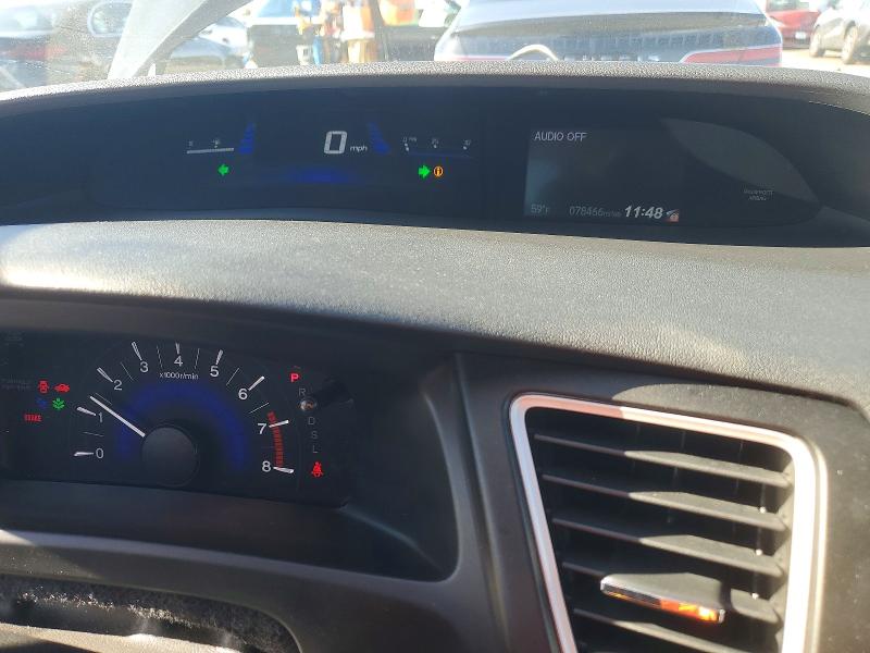 Photo 9 from auction – 2014 HONDA CIVIC LX with VIN 19XFB2F56EE274899