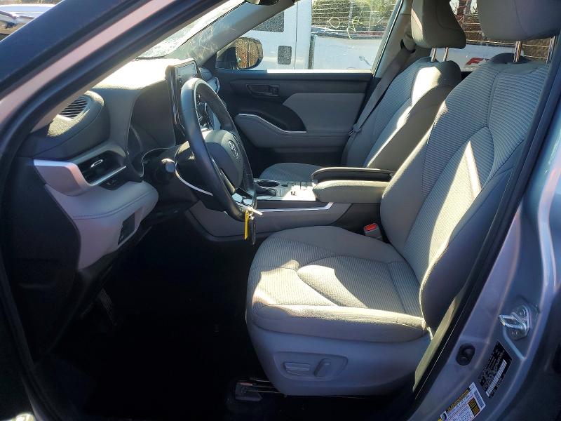Photo 7 from auction – 2020 TOYOTA HIGHLANDER with VIN 5TDBBRCH7LS001656