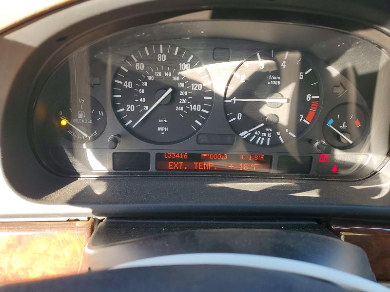 Photo 9 from auction – 2002 BMW 530 I with VIN WBADT53462CE92409