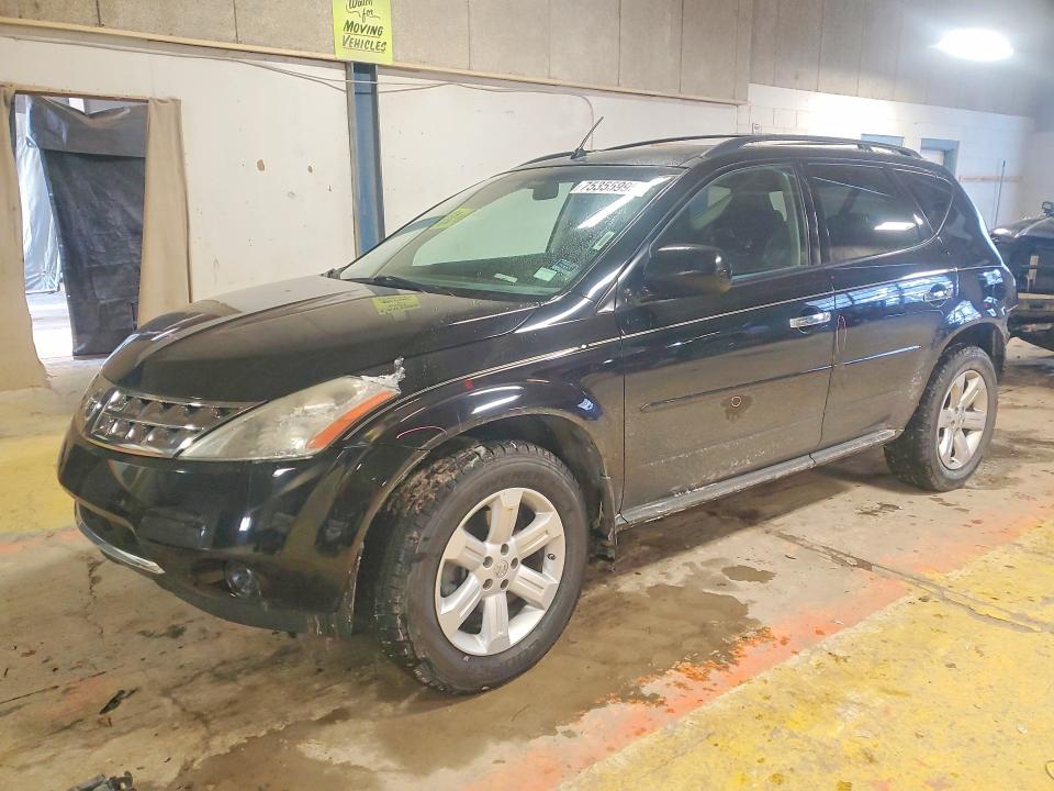 NISSAN MURANO SL 2007 with VIN JN8AZ08WX7W612933 - Photo from auction