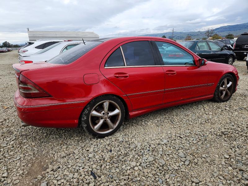 Photo 3 from auction – 2005 MERCEDES-BENZ C with VIN WDBRF40J45F684429