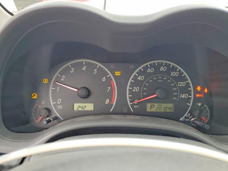 Photo 9 from auction – 2009 TOYOTA COROLLA BA with VIN JTDBL40E29J039800