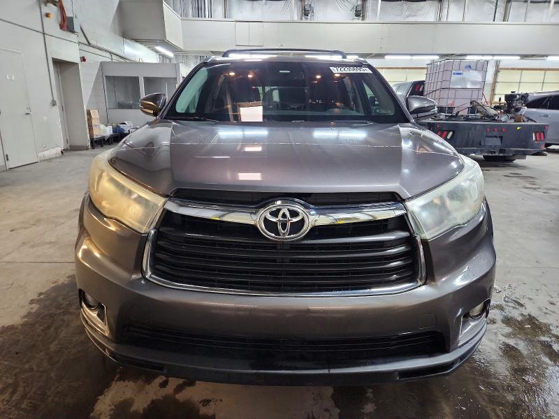 Photo 5 from auction – 2015 TOYOTA HIGHLANDER with VIN 5TDDKRFH3FS093289