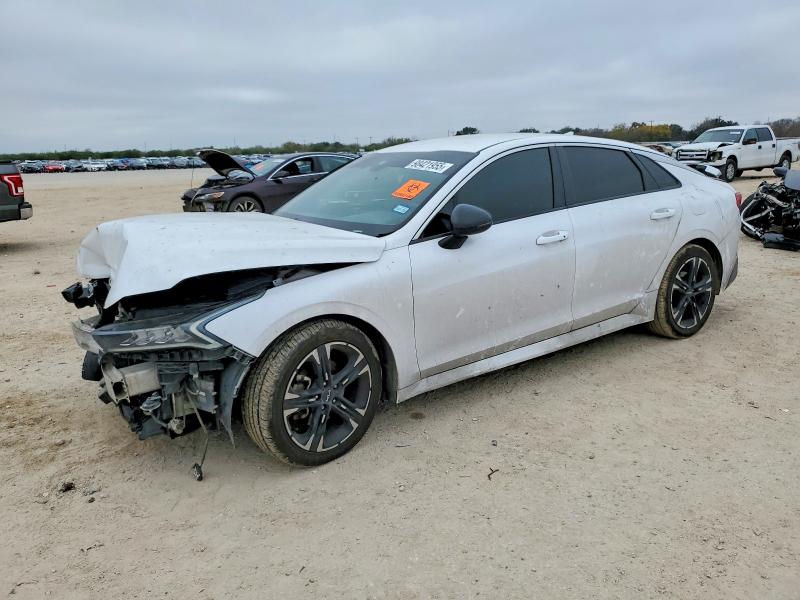 KIA K5 GT LINE 2022 with VIN 5XXG64J23NG098418 - Photo from auction