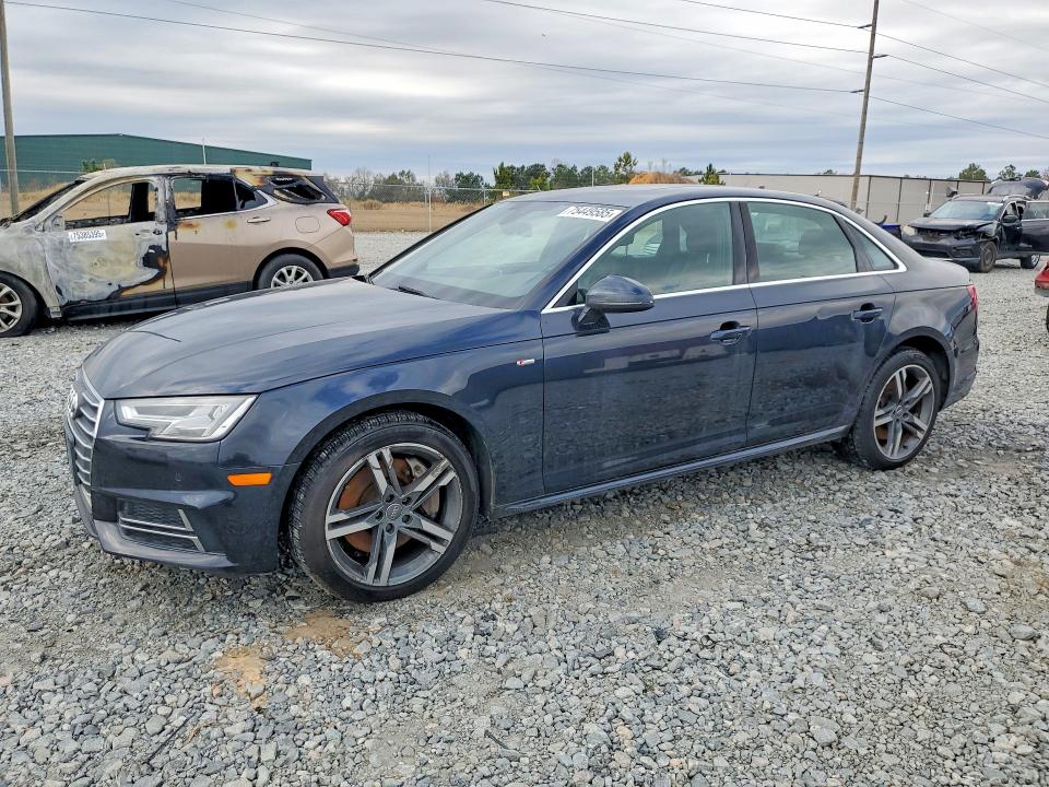 AUDI A4 PREMIUM 2018 with VIN WAUENAF41JA012707 - Photo from auction