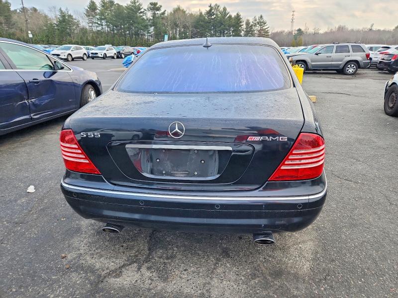 Photo 6 from auction – 2002 MERCEDES-BENZ S 55 AMG with VIN WDBNG73J82A260883
