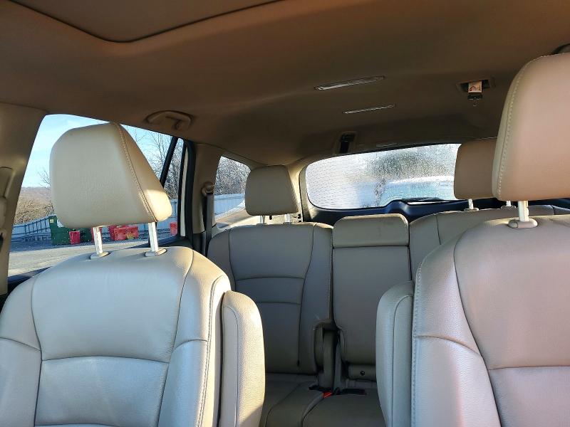 Photo 10 from auction – 2016 HONDA PILOT EXLN with VIN 5FNYF6H73GB055544