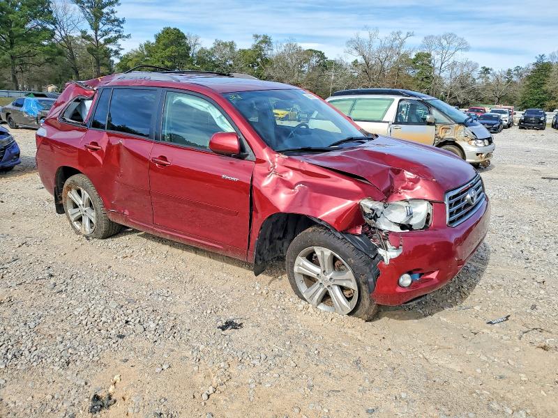 Photo 4 from auction – 2008 TOYOTA HIGHLANDER with VIN JTEES43AX82039623