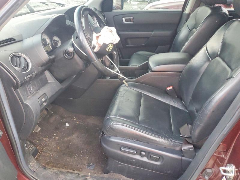 Photo 7 from auction – 2013 HONDA PILOT EXL with VIN 5FNYF4H51DB024419