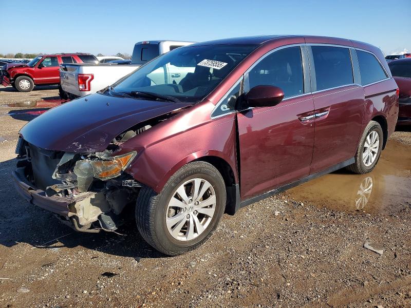 HONDA ODYSSEY 2016 with VIN 5FNRL5H64GB083836 - Photo from auction