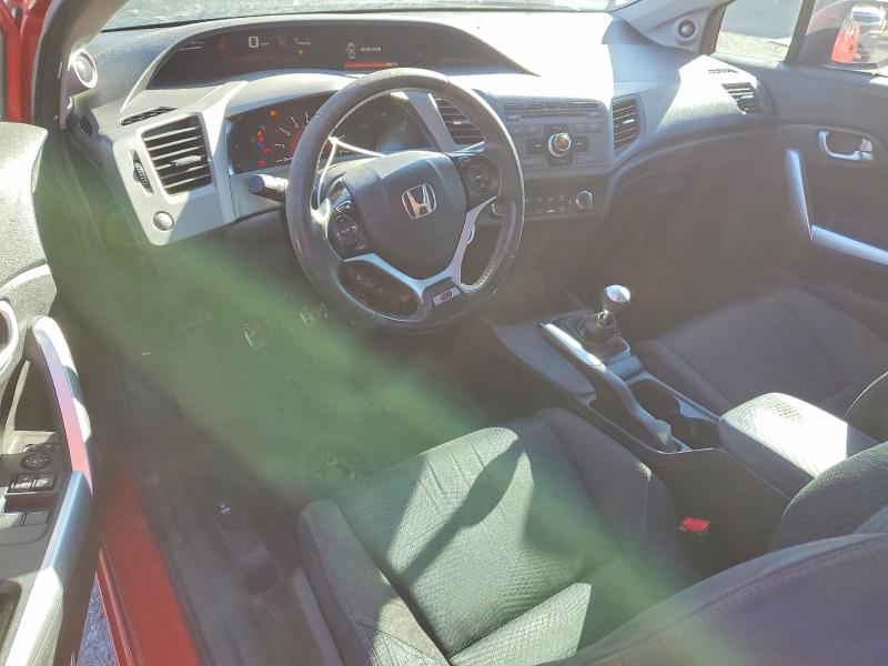 Photo 8 from auction – 2012 HONDA CIVIC SI with VIN 2HGFG4A57CH701451