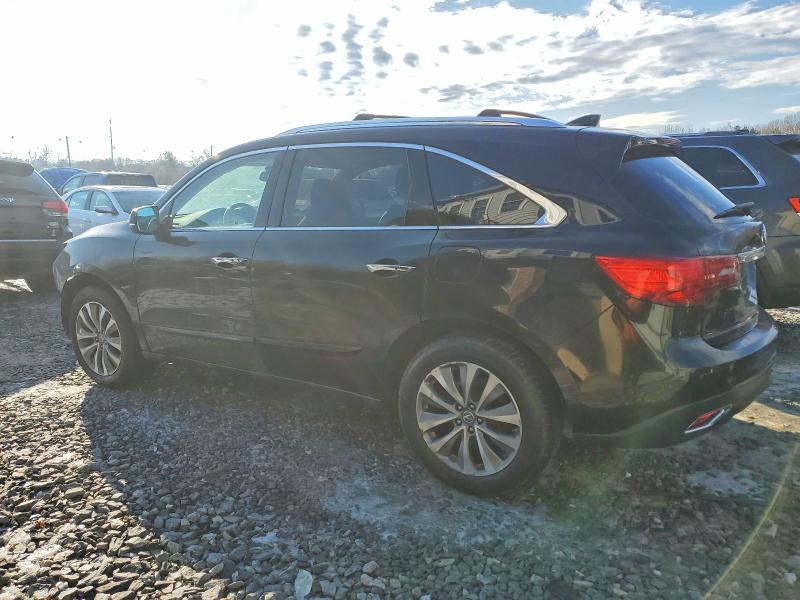 Photo 2 from auction – 2014 ACURA MDX TECHNO with VIN 5FRYD4H44EB034570
