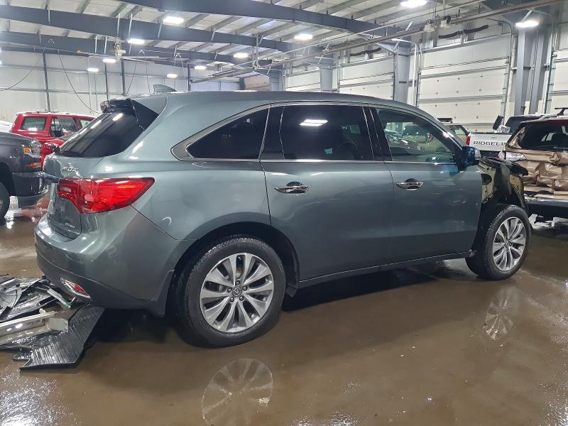 Photo 3 from auction – 2015 ACURA MDX TECHNO with VIN 5FRYD4H40FB021848