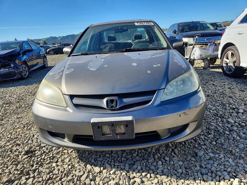 Photo 5 from auction – 2005 HONDA CIVIC EX with VIN 2HGES26835H510825