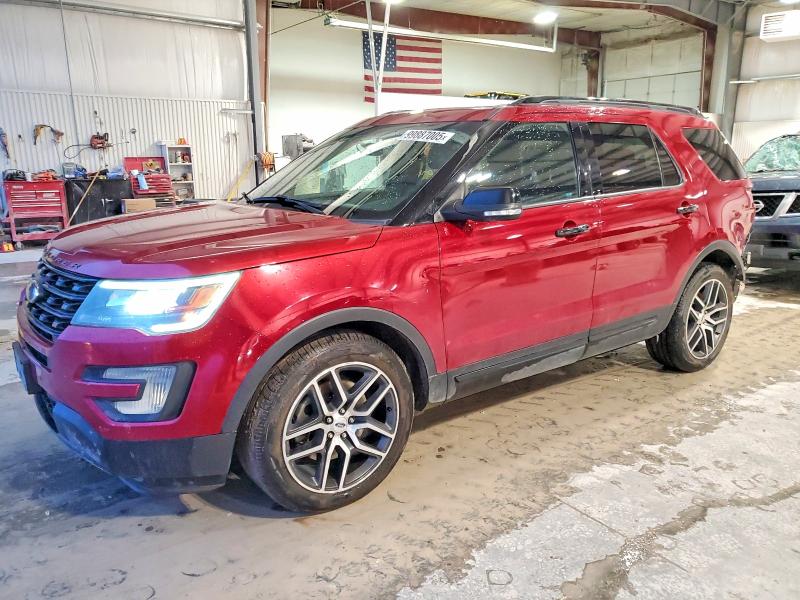FORD EXPLORER S 2016 with VIN 1FM5K8GT4GGA95867 - Photo from auction