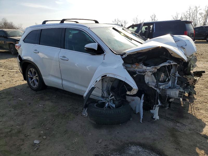 Photo 4 from auction – 2014 TOYOTA HIGHLANDER with VIN 5TDJKRFH3ES014463