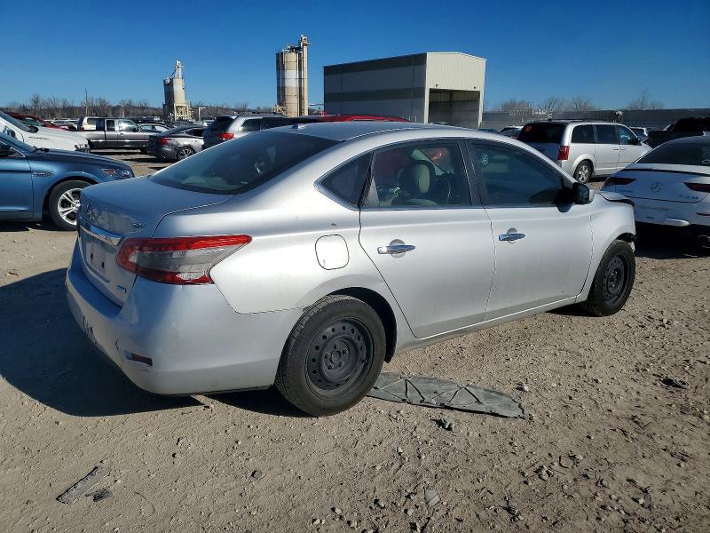 Photo 3 from auction – 2013 NISSAN SENTRA 4D with VIN 3N1AB7AP3DL606424