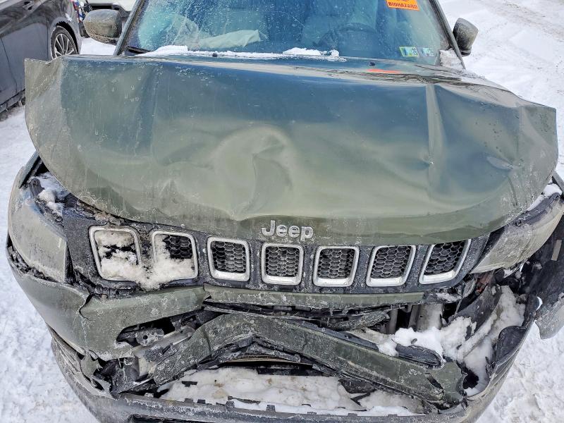 Photo 12 from auction – 2021 JEEP COMPASS with VIN 3C4NJDBB5MT544687