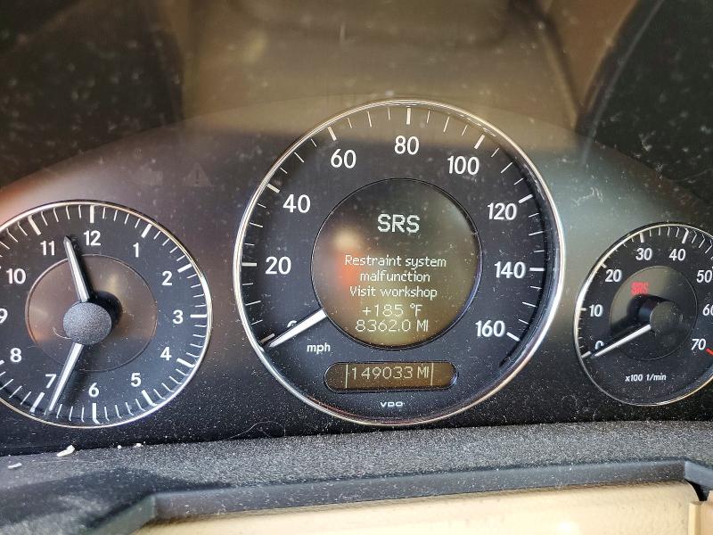 Photo 9 from auction – 2007 MERCEDES-BENZ E 550 with VIN WDBUF72X07B059761