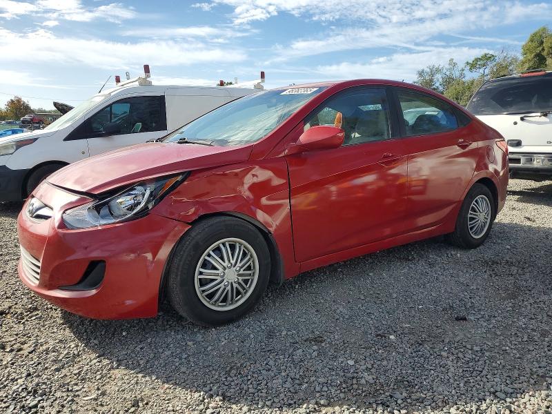 HYUNDAI ACCENT 2014 with VIN KMHCT4AE7EU755776 - Photo from auction