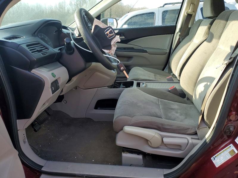 Photo 7 from auction – 2014 HONDA CR-V LX with VIN 5J6RM4H33EL088592