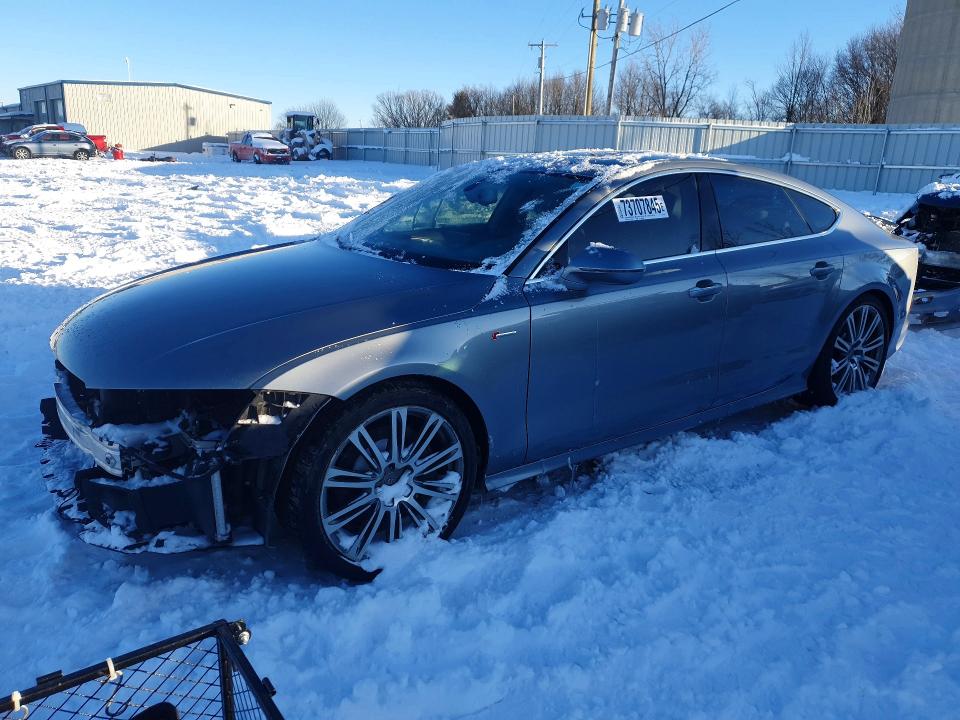 AUDI A7 2014 with VIN WAU2GAFC7EN153297 - Photo from auction