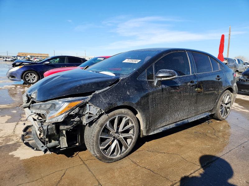 TOYOTA COROLLA 2020 with VIN 5YFS4RCE1LP047136 - Photo from auction