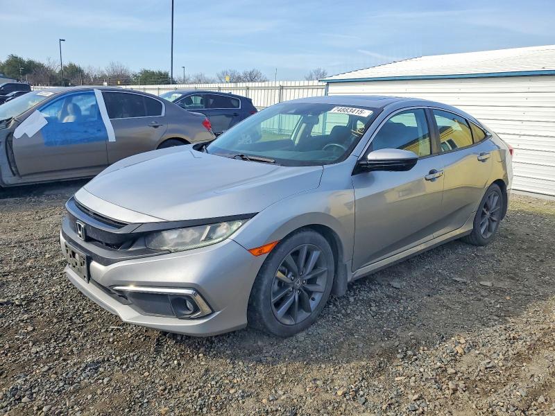 HONDA CIVIC 2019 with VIN 19XFC1F39KE204878 - Photo from auction