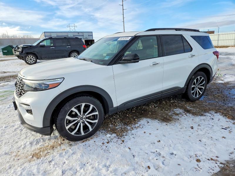 FORD EXPLORER S 2021 with VIN 1FM5K8GC7MGB64126 - Photo from auction