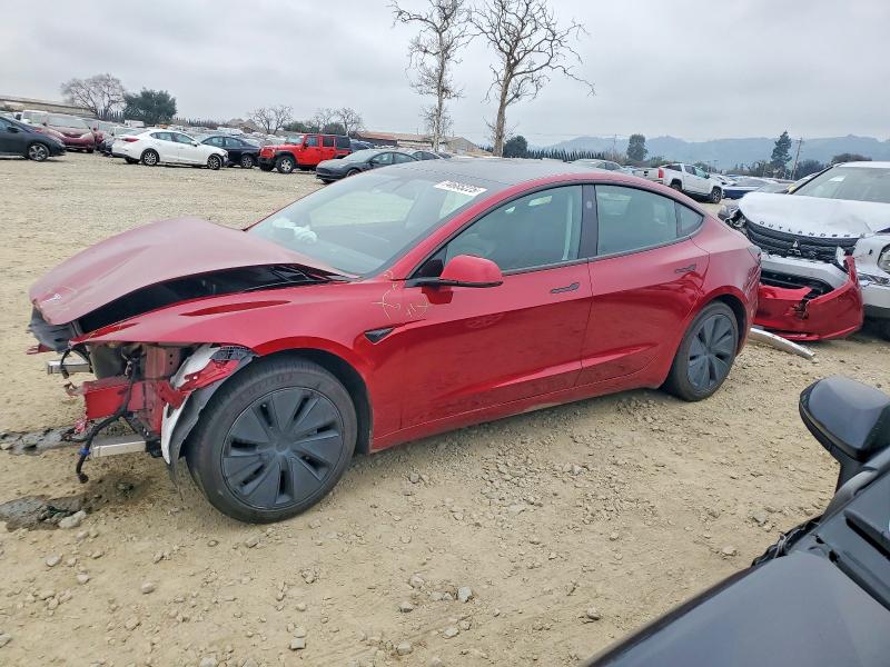 TESLA MODEL 3 2024 with VIN 5YJ3E1EB9RF768069 - Photo from auction