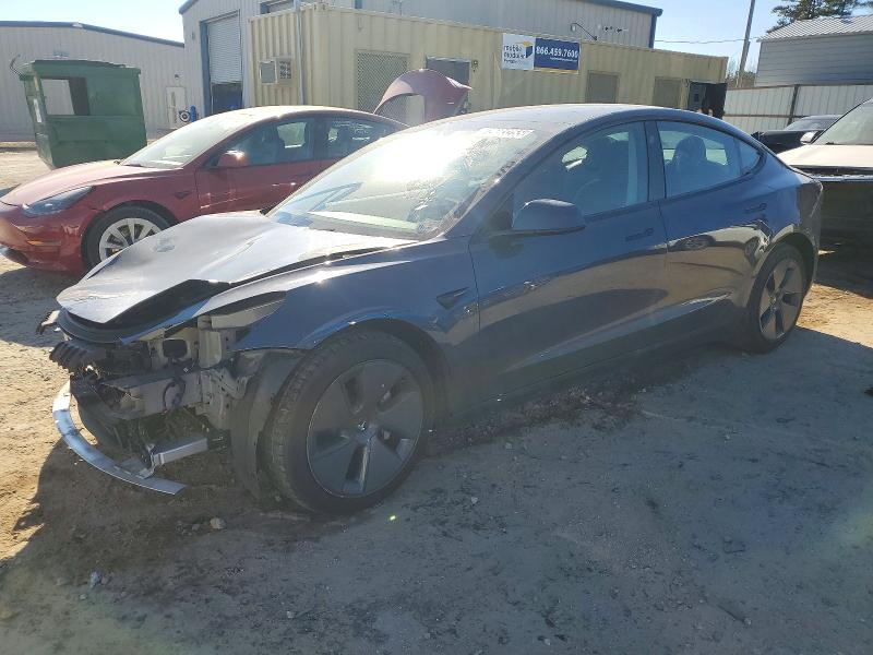 TESLA MODEL 3 2022 with VIN 5YJ3E1EA0NF370346 - Photo from auction
