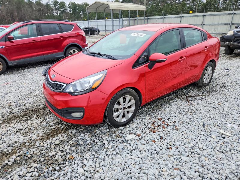 KIA RIO EX 2013 with VIN KNADN4A38D6100091 - Photo from auction