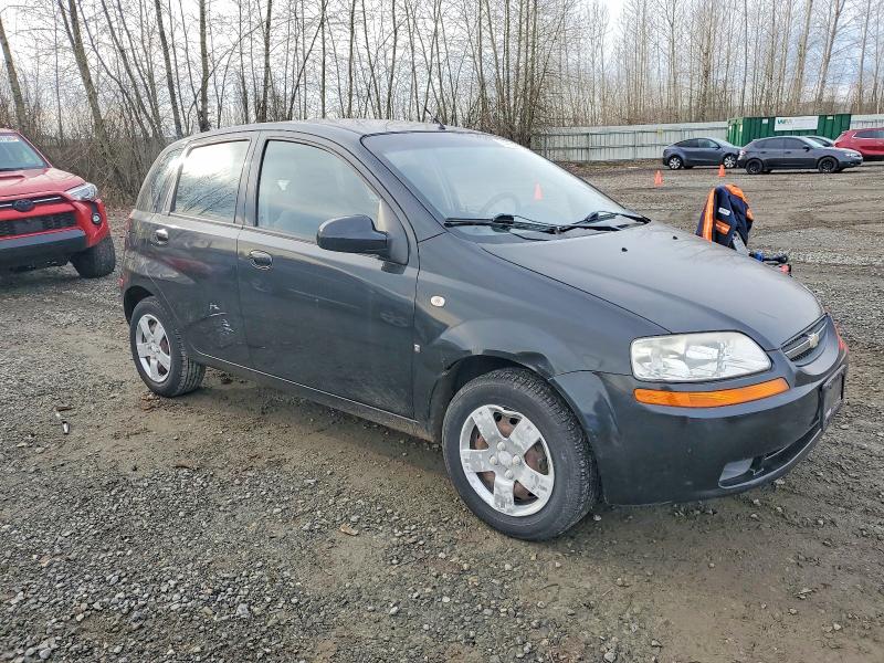 Photo 4 from auction – 2007 CHEVROLET AVEO BASE with VIN KL1TD66607B708903