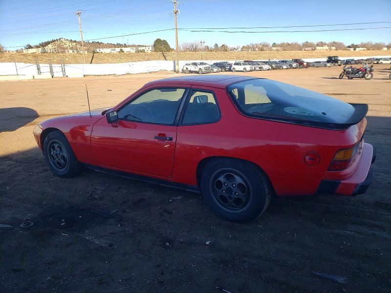 Photo 2 from auction – 1988 PORSCHE 924 S with VIN WP0AA0922JN451523