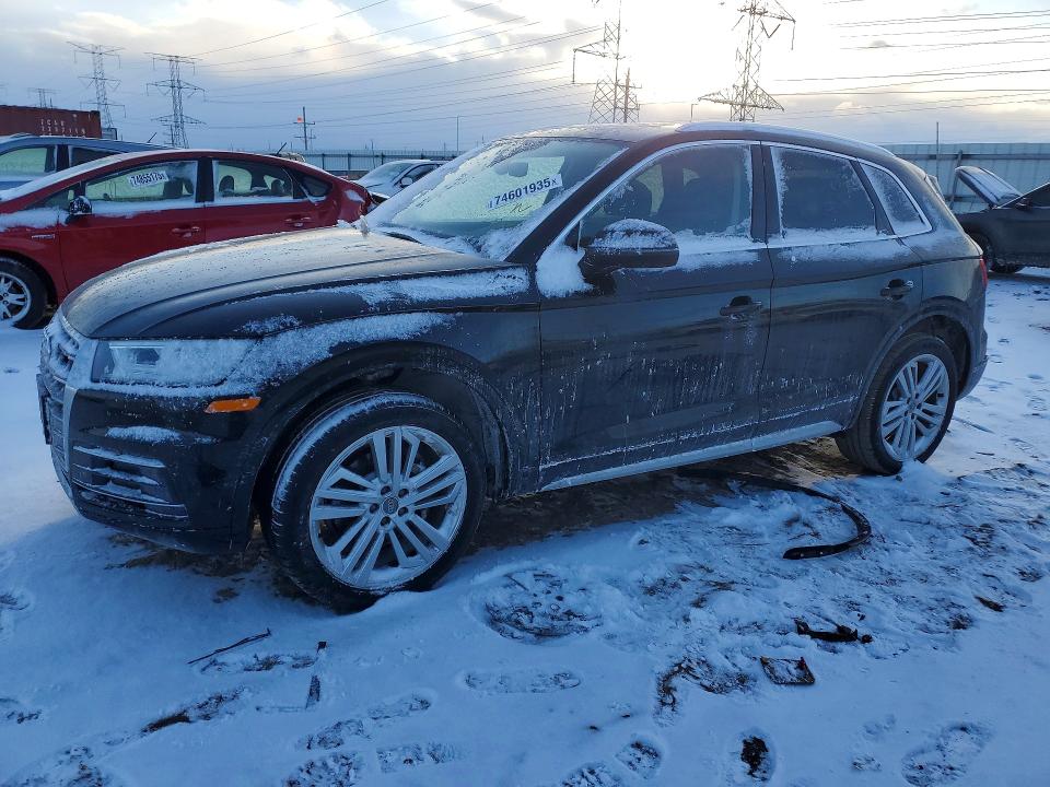 AUDI Q5 PREMIUM 2019 with VIN WA1BNAFY7K2100126 - Photo from auction