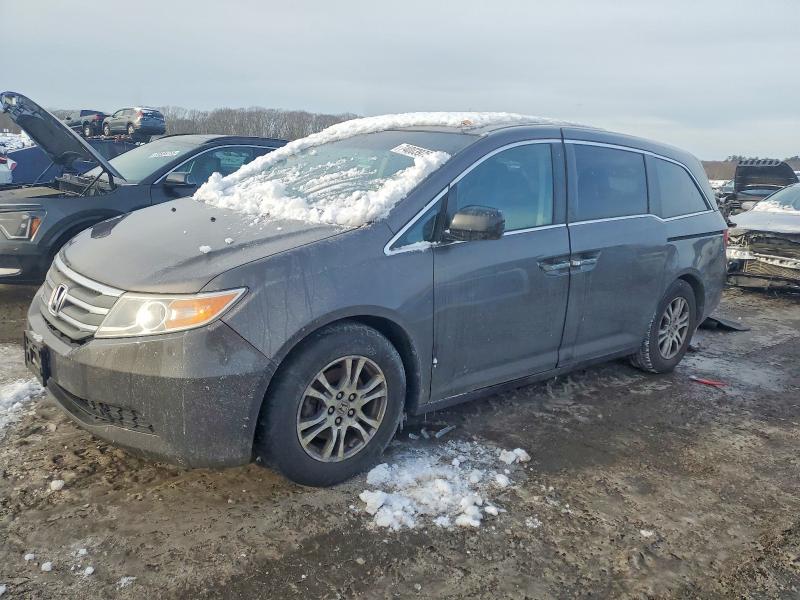 HONDA ODYSSEY EX 2011 with VIN 5FNRL5H49BB097495 - Photo from auction