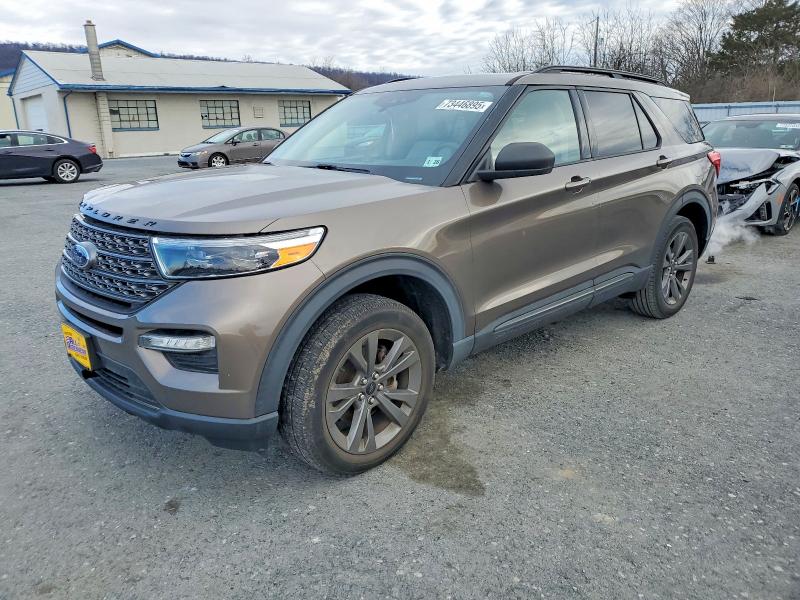 Photo 1 from auction – 2021 FORD EXPLORER X with VIN 1FMSK8DH6MGA10817