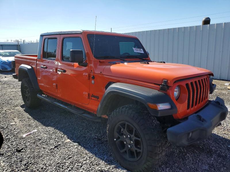 Photo 4 from auction – 2020 JEEP GLADIATOR with VIN 1C6HJTAG3LL152037
