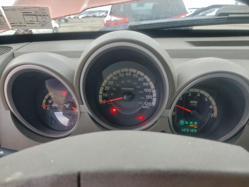Photo 9 from auction – 2007 DODGE NITRO SLT with VIN 1D8GU58K57W549286