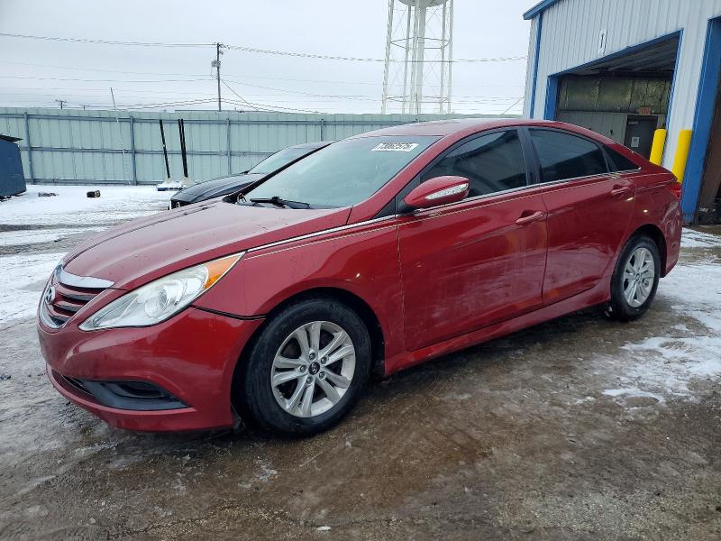 HYUNDAI SONATA GLS 2014 z numerem VIN 5NPEB4AC4EH839997 - Zdjęcie z aukcji