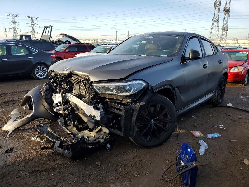 BMW X6 XDRIVE4 2023 with VIN 5UXCY6C02P9P98753 - Photo from auction