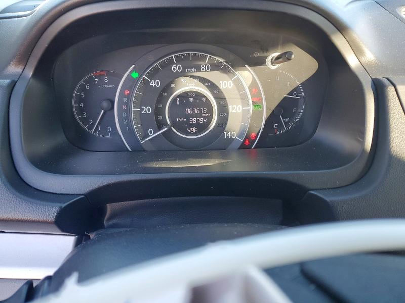 Photo 9 from auction – 2013 HONDA CR-V EX with VIN 5J6RM3H55DL040425